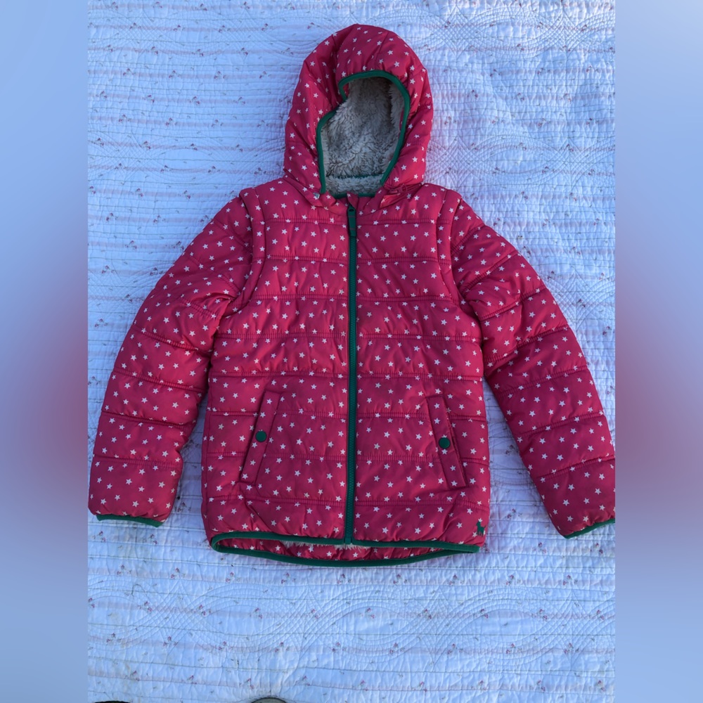 Mini Boden puffer and vest